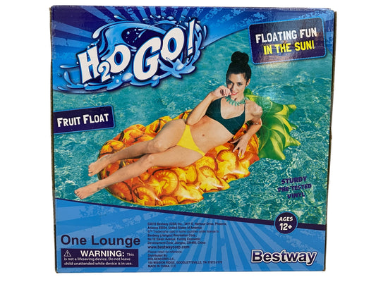 27937 - H2OGO Pineapple Fruit Float 60" x 35" x 9" |TBD|