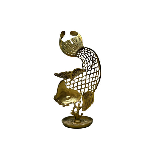 6071 - 9" Lucky Brand Brass Fish |19-27|