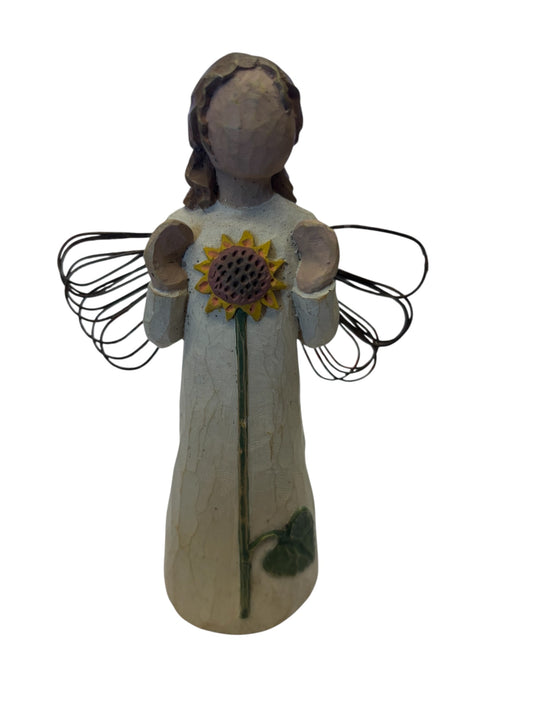 40699 -Willow Tree "Angel of Summer" Hand-Painted Figurine - 5-inch Resin Statue |2-18|