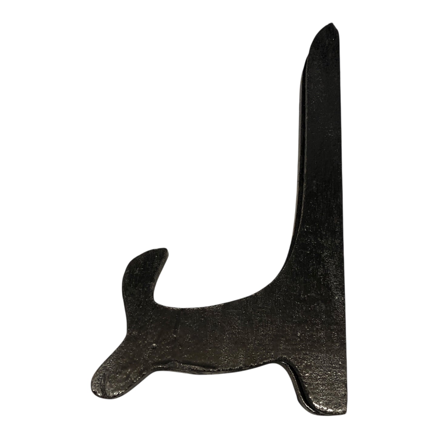 18111 - 6.5" Black Wooden Plate Stand |17-31|