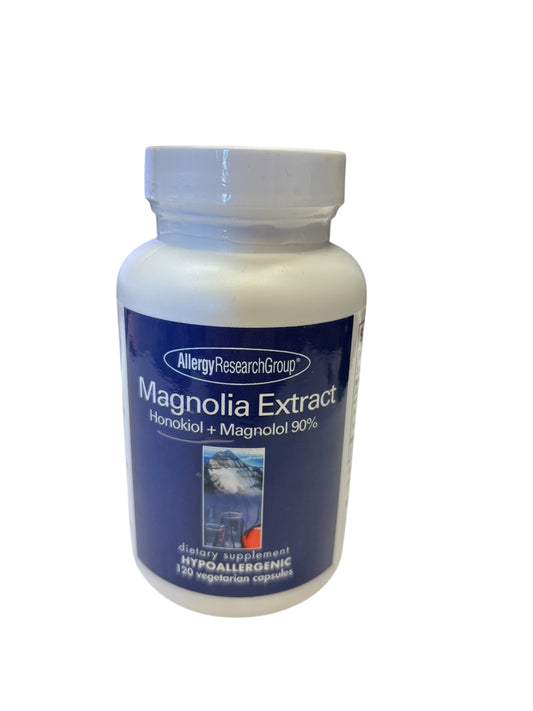 43313 - ARG Honokiol Magnolia Extract 90% 120 Capsules |12-25|