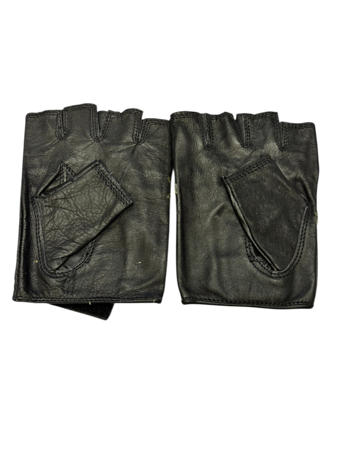 8895 - Medium Stud Fingerless Leather Gloves 5" |TBD|