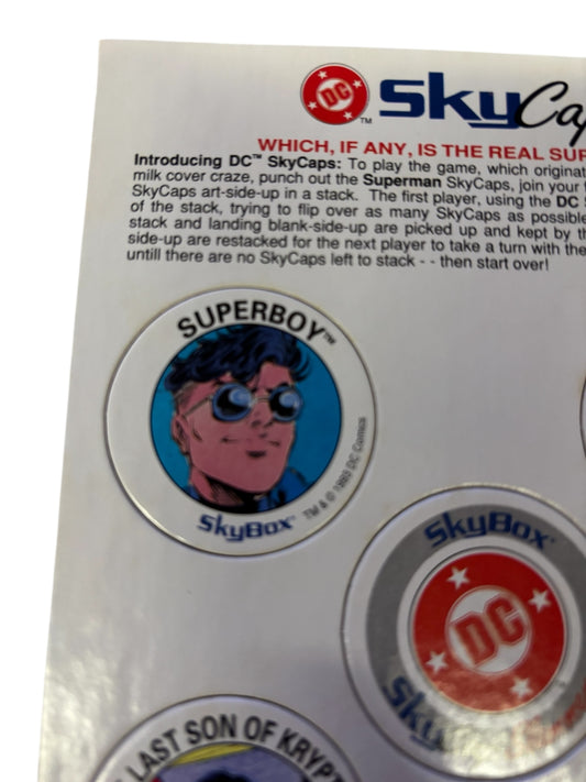 2971 - Vintage 1993 Unpunched Measures 6x5" DC Comics Comic Book Sky Caps 1 - |FR|