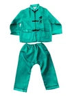 3706 Wh - Youth's Kung Fu Pajamas Set
