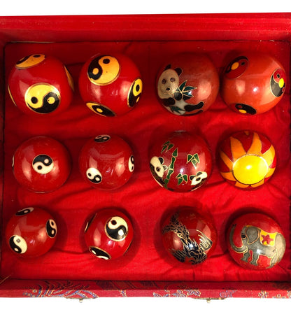 43243 -Chinese Hand Balls Box COOL BEANS
