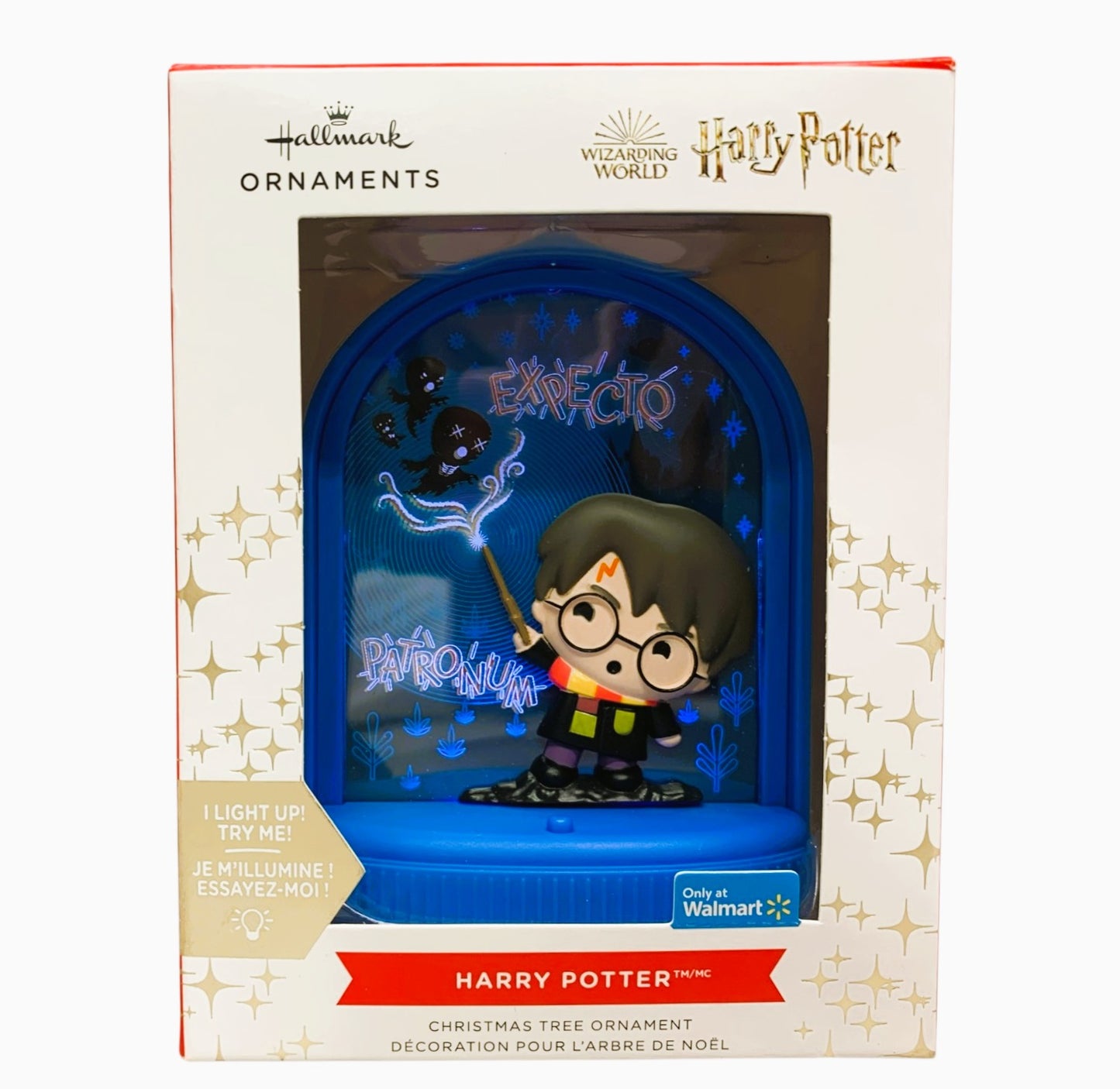 296 - Set of 3 5" Harry Potter Hallmark Keepsake Ornaments for Holidays and Memories |TBD|