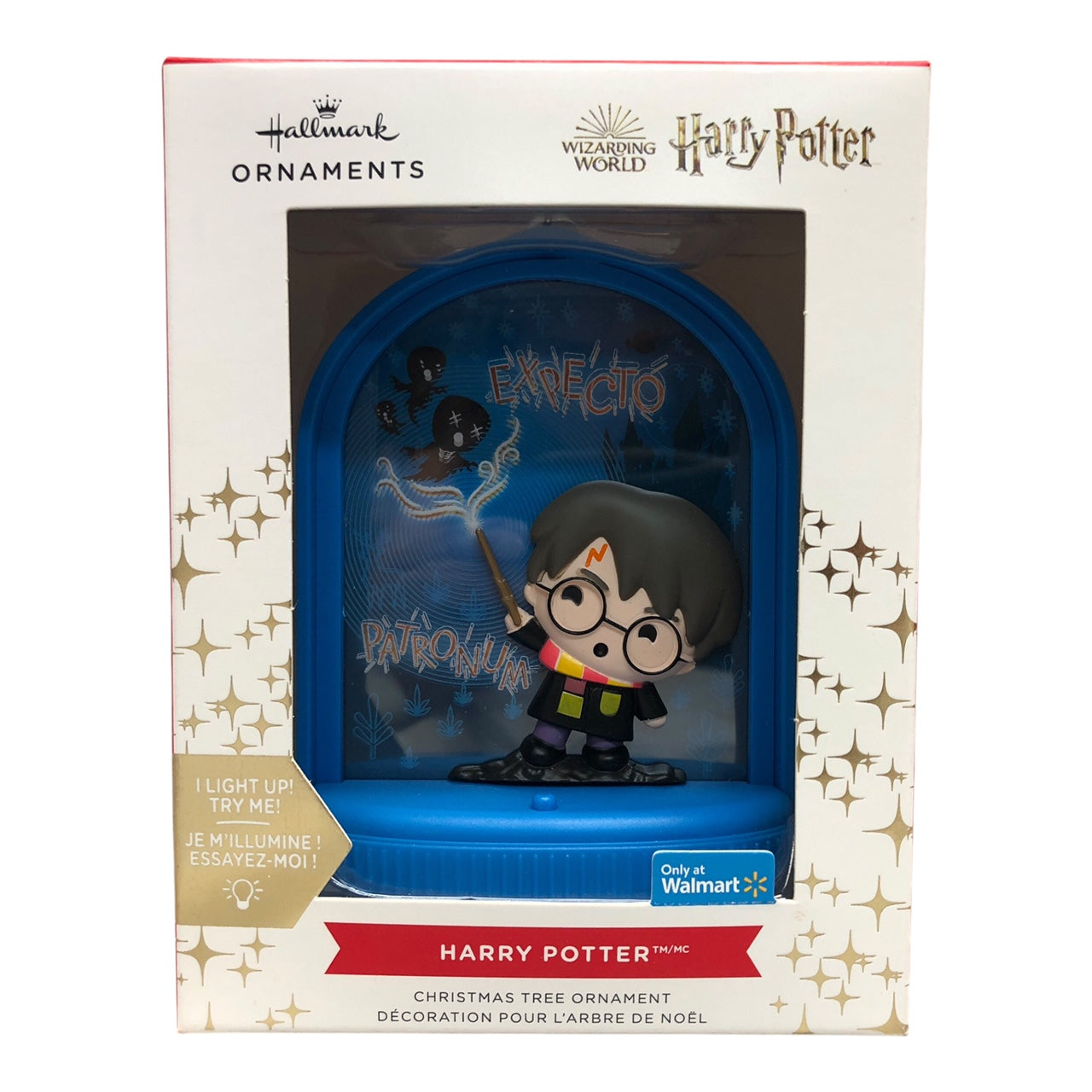 444 - High-Quality Set of 3 Harry Potter Hallmark Keepsake Christmas Ornaments for Holiday Tree Decoration | Christmas |