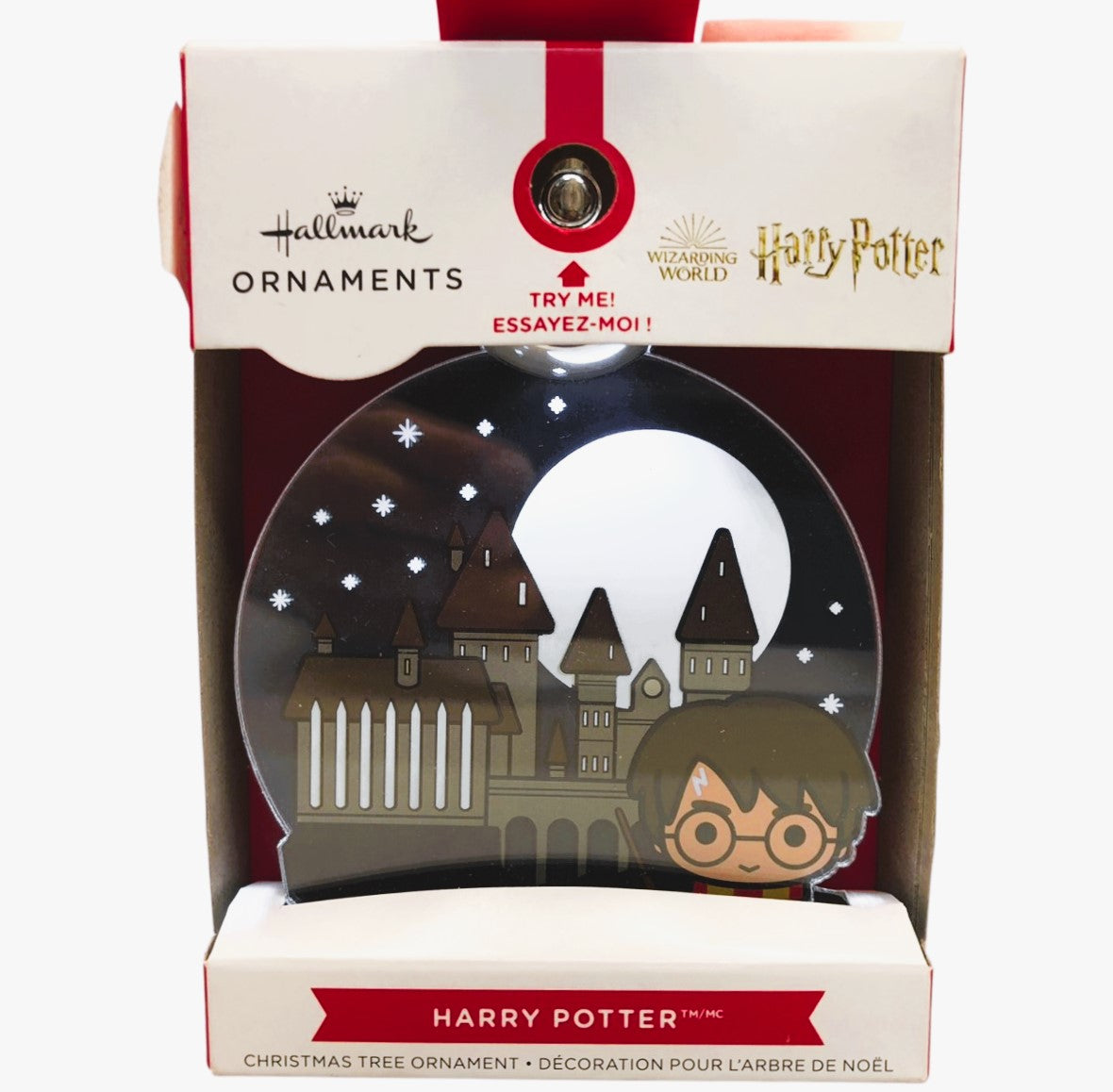 444 - High-Quality Set of 3 Harry Potter Hallmark Keepsake Christmas Ornaments for Holiday Tree Decoration | Christmas |