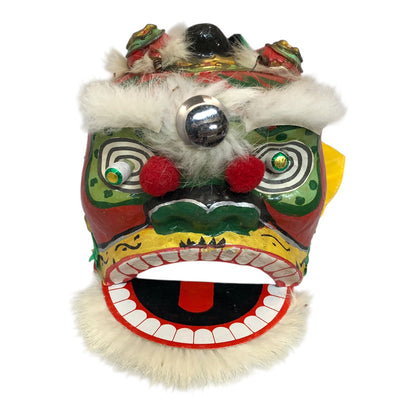 17906 - 5.5" X 6" Paper Mâché Dragon Head Puppet |21-26|