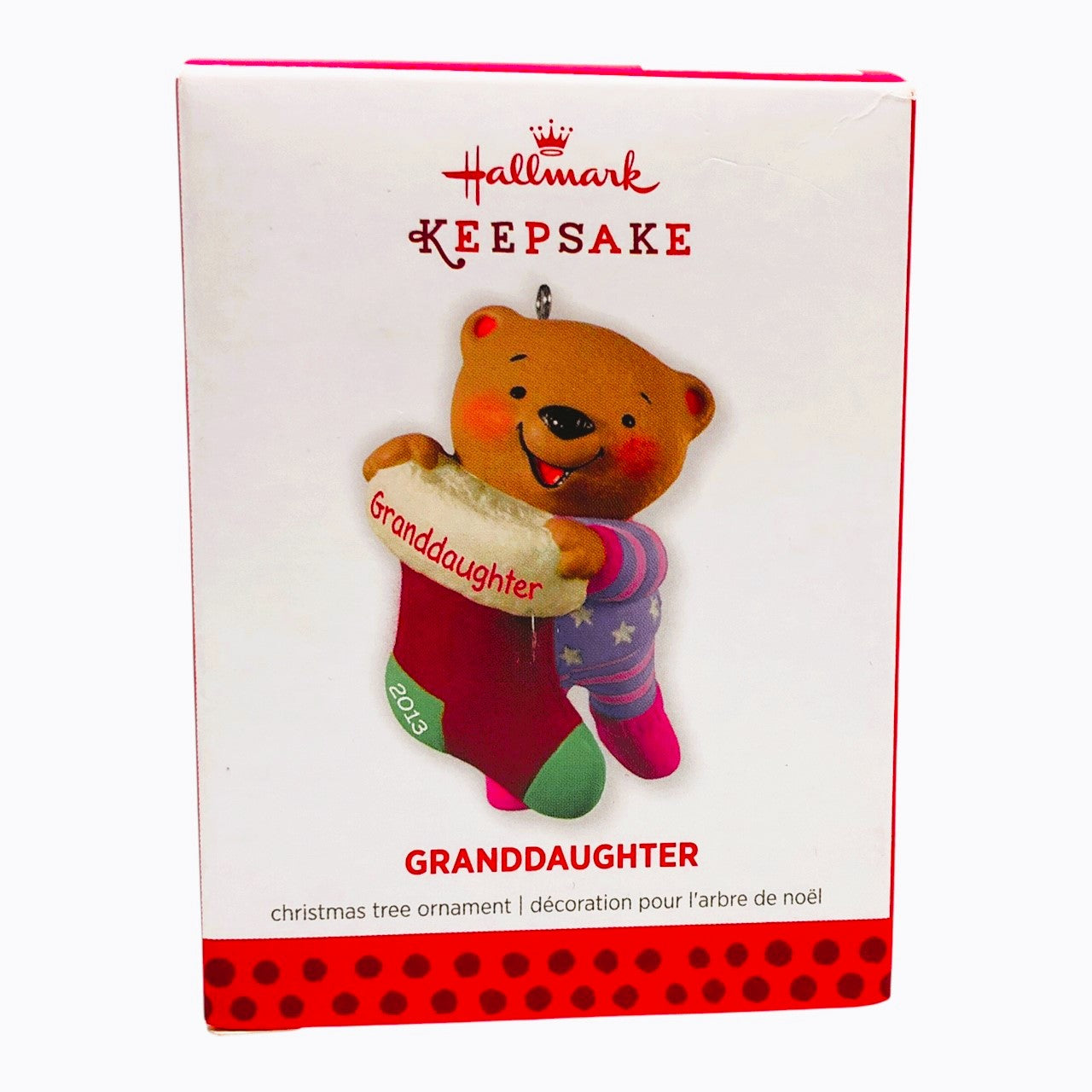 1161 - Set of 2 Hallmark Keepsake Granddaughter and Grandson 2013 |Pod 1-66|