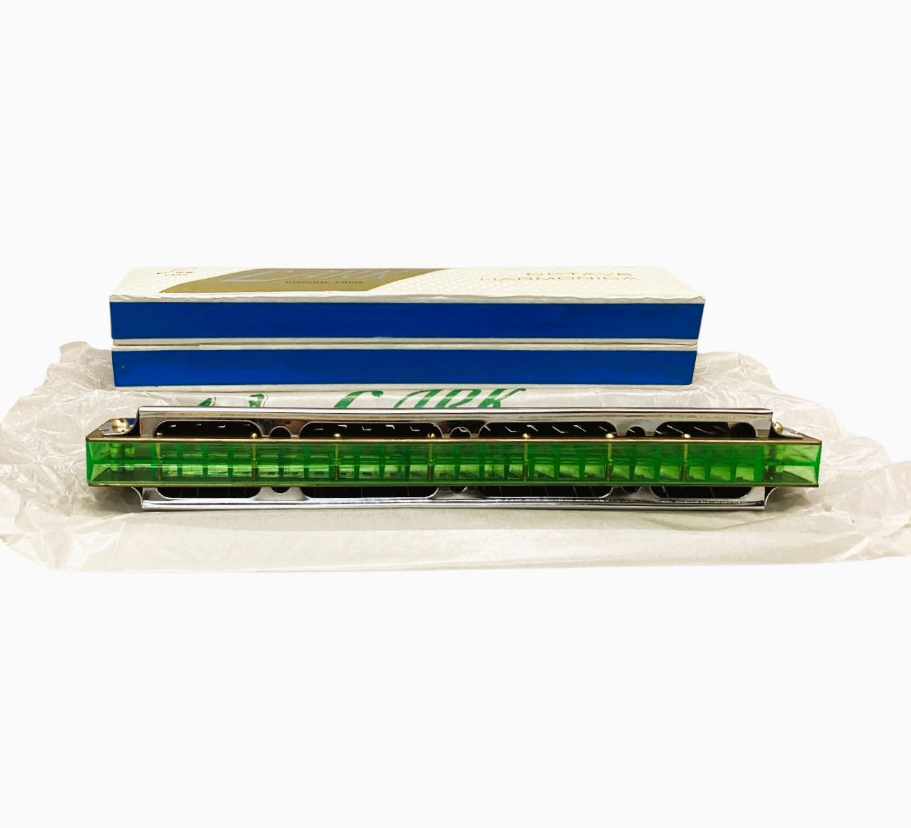 1376 - Vintage 1960 Original Case Lark Harmonica Octave 7 |14-29| |Pod 3-53|