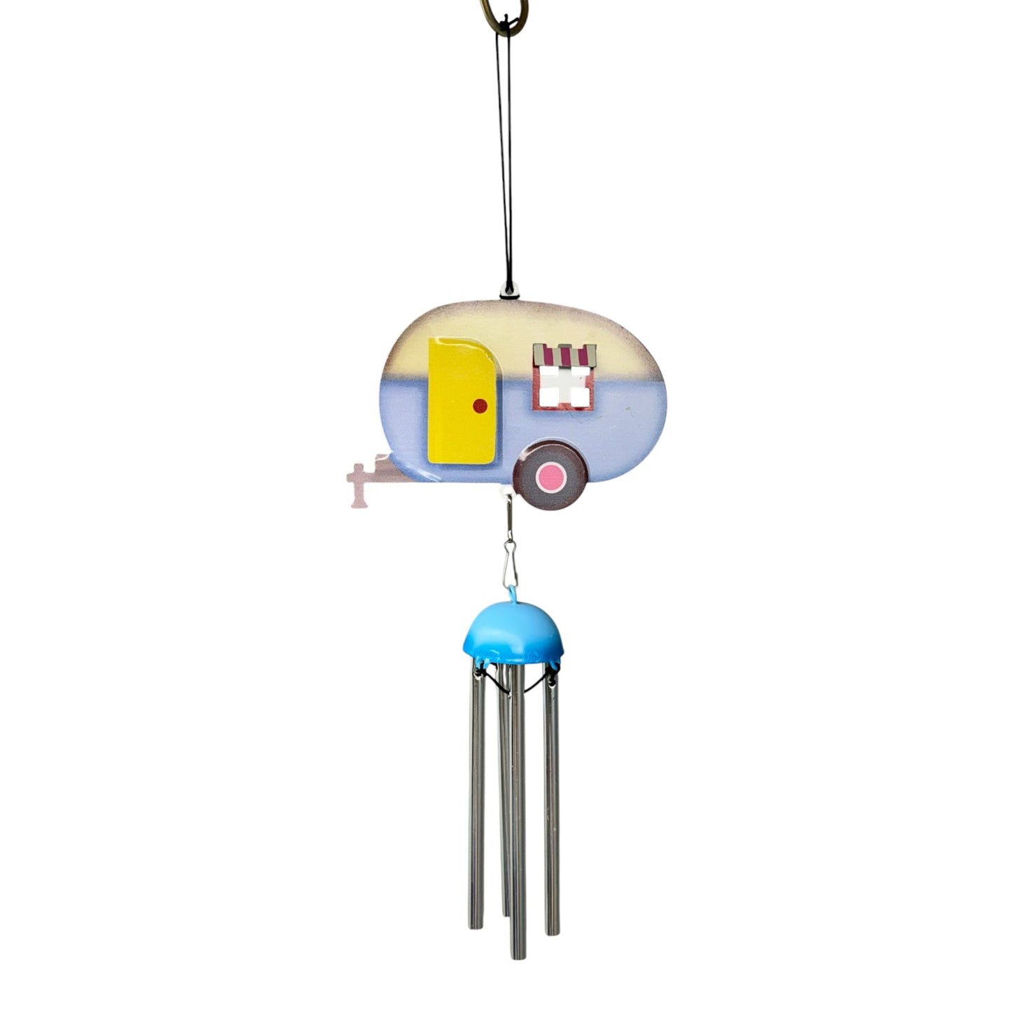2415 - 10" Blue Camper METAL  Windchime - |G-8|