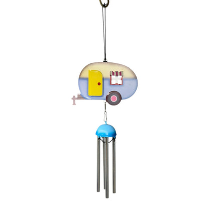 2415 - 10" Blue Camper METAL  Windchime - |G-8|