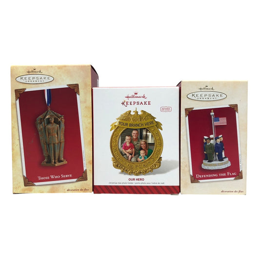 2713 - Set of 3 Our Hero Ornaments |Pod 1-70|
