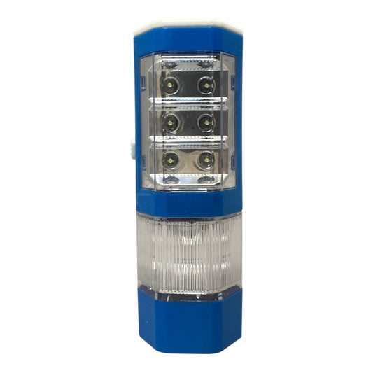 2803 - Set of Two Blue 5" LED Flashlight |7-14|