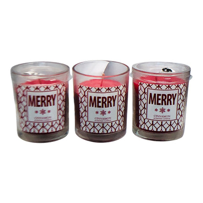 2816 - 2-Pack Cinnamon Candles 3 Oz |Scent-12|