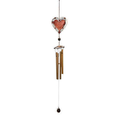 2945 - 24" Heart Copper Windchime - |G-7|
