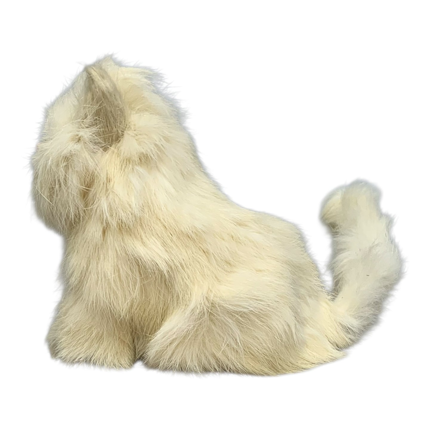 3010 - 5" White Fur Cat |Z-30|