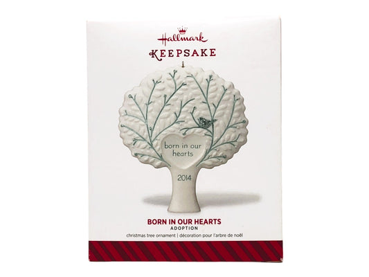 3098 - Set of 3 Hallmark Keepsake New Home Ornaments with Born In Our Hearts Design |Pod 1-66|