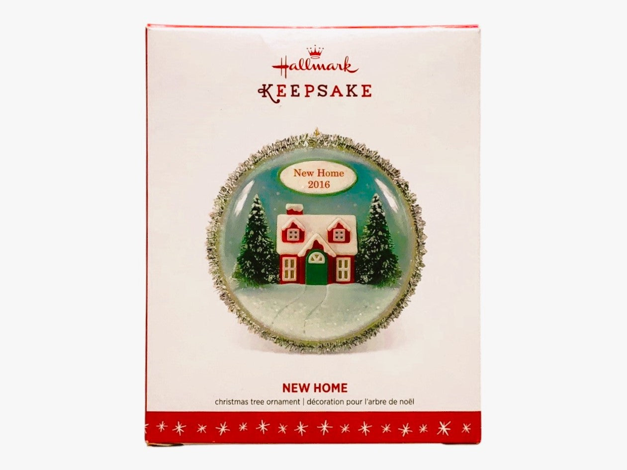 3098 - Set of 3 Hallmark Keepsake New Home Ornaments with Born In Our Hearts Design |Pod 1-66|
