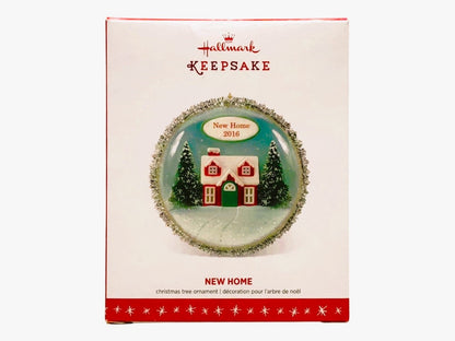 3098 - Set of 3 Hallmark Keepsake New Home Ornaments with Born In Our Hearts Design |Pod 1-66|