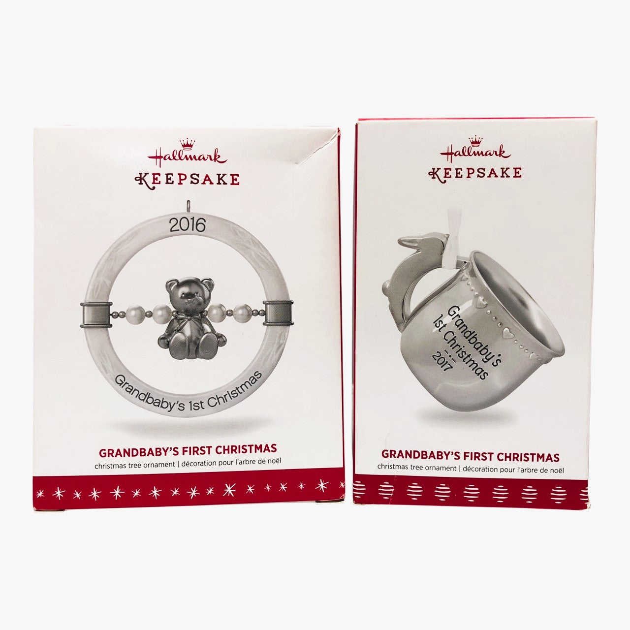 3383 - Hallmark 3PC Granddaughter Christmas Ornaments |Pod 1-66|