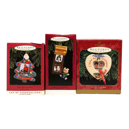 3383 - Hallmark 3PC Granddaughter Christmas Ornaments |Pod 1-66|