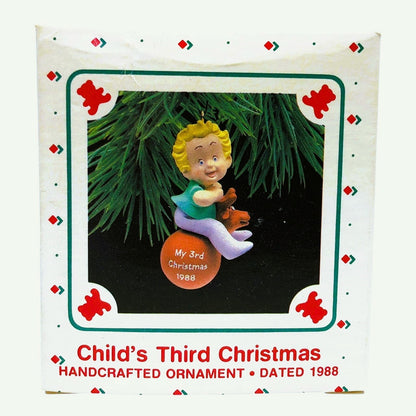 3383 - Hallmark 3PC Granddaughter Christmas Ornaments |Pod 1-66|