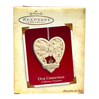 3528 - Set of 3 Hallmark Keepsake Our First Christmas Ornaments |Pod 1-66|