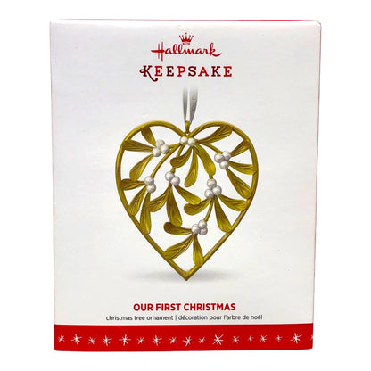 3528 - Set of 3 Hallmark Keepsake Our First Christmas Ornaments |Pod 1-66|