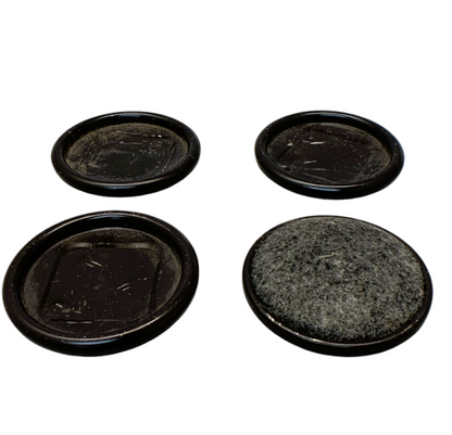3562 - Four 3" Vintage Furniture Rug Protect |9-14|