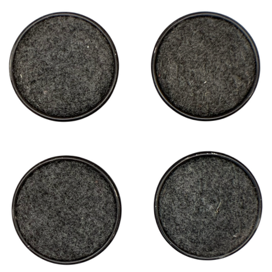 3562 - Four 3" Vintage Furniture Rug Protect |9-14|