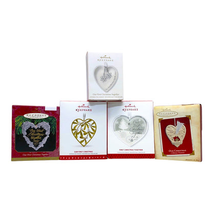 3568 - Set of 5 Hallmark Keepsake Our 1st Christmas Ornaments |Pod 1-66|