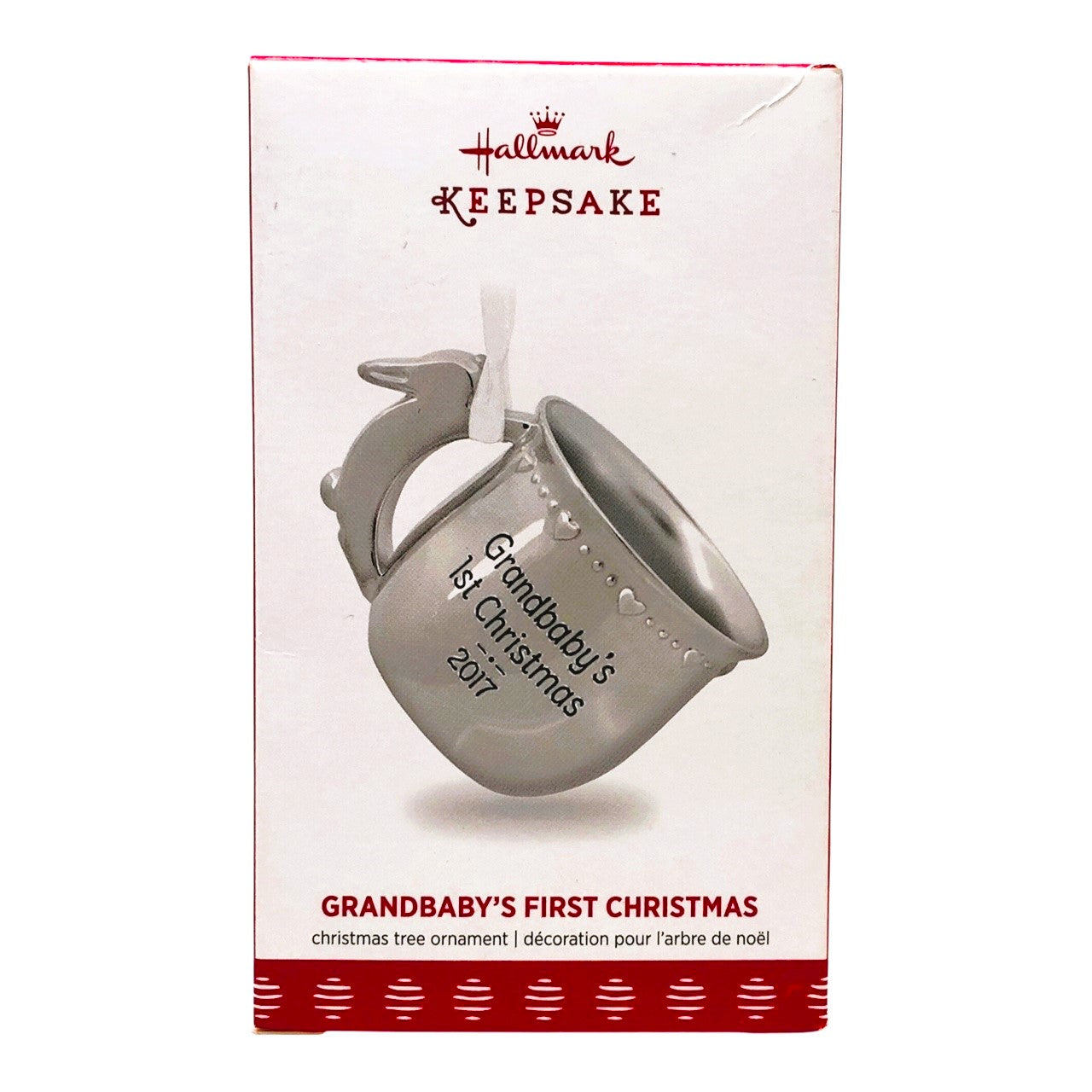 3569 - Set of 3 Hallmark Keepsake Grandbaby's 1st Christmas Holiday Ornaments |Pod 1-66|