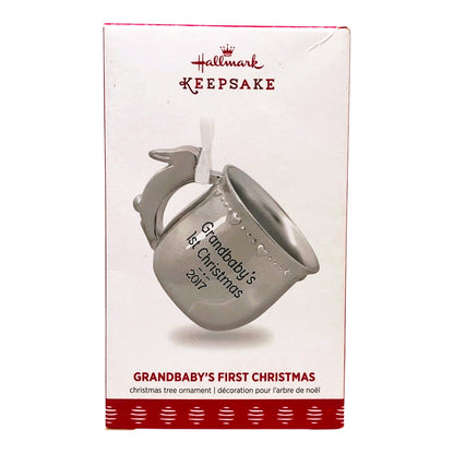 3569 - Set of 3 Hallmark Keepsake Grandbaby's 1st Christmas Holiday Ornaments |Pod 1-66|
