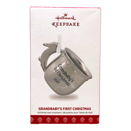 3569 - Set of 3 Hallmark Keepsake Grandbaby's 1st Christmas Holiday Ornaments |Pod 1-66|