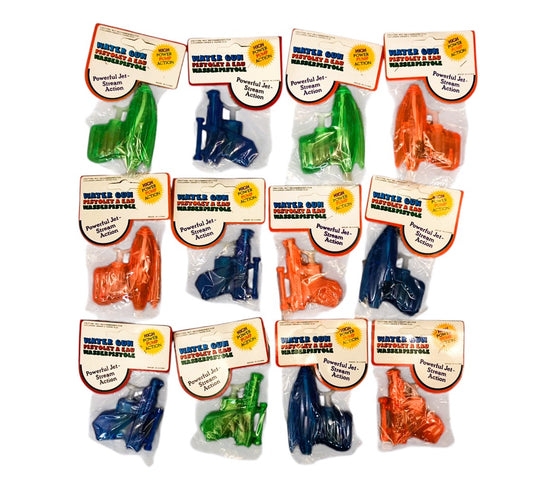 3596 - Set of 12 Assorted 3-Inch Jet Stream Water Guns |1-28|