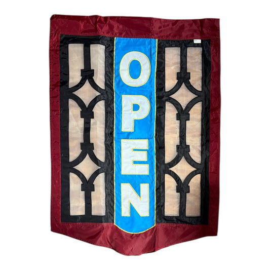 3603 - Open Flag Store Sign 35" x 27"  |21-23|