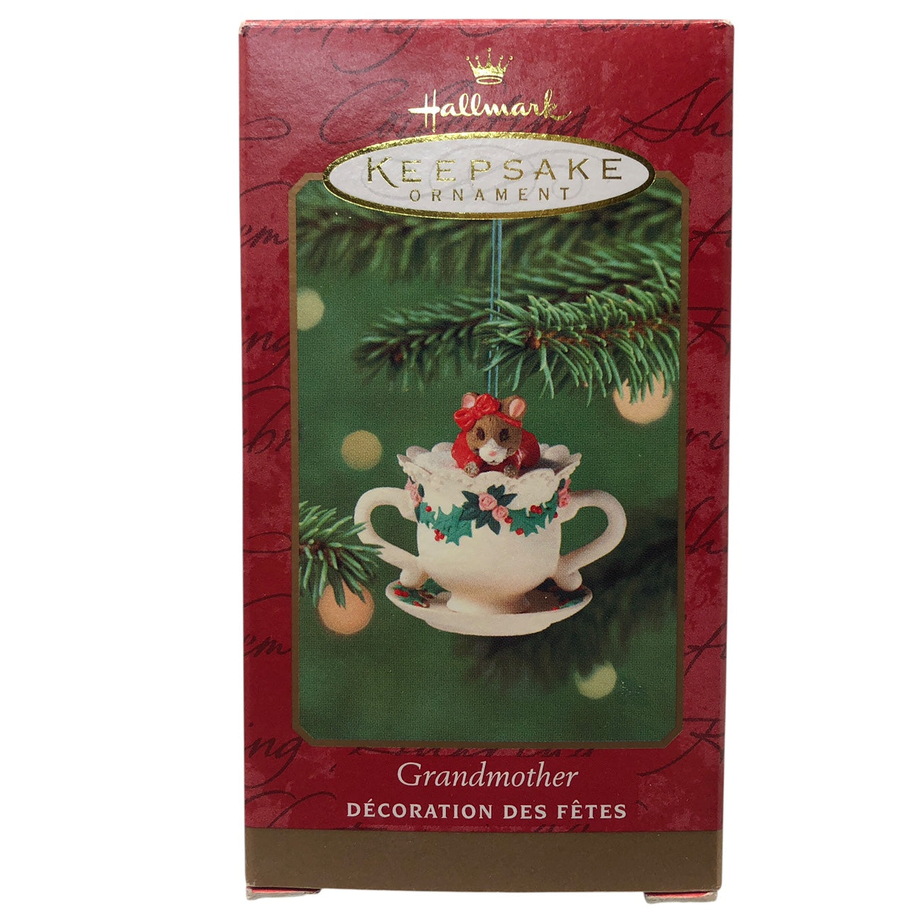 3855 - 4 Piece Grandmother Ornaments |Pod 1-70|