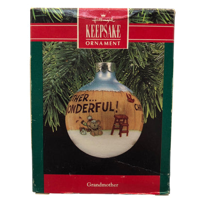 3855 - 4 Piece Grandmother Ornaments |Pod 1-70|