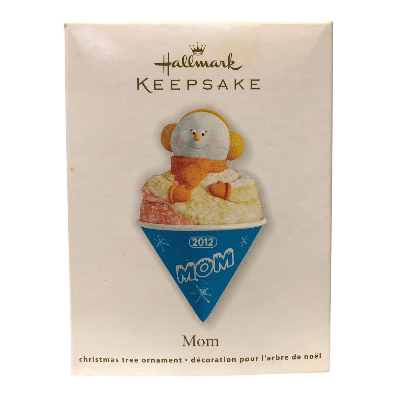 4057 - 4 Snow Cone Family Ornaments set |TBD|