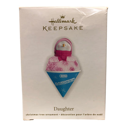4057 - 4 Snow Cone Family Ornaments set |TBD|