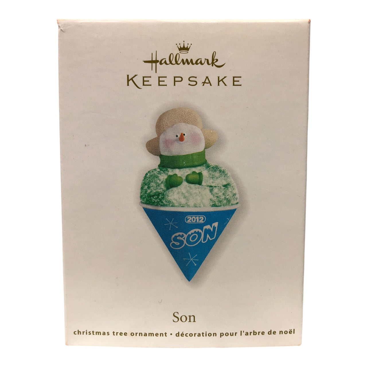 4057 - 4 Snow Cone Family Ornaments set |TBD|