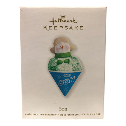 4057 - 4 Snow Cone Family Ornaments set |TBD|