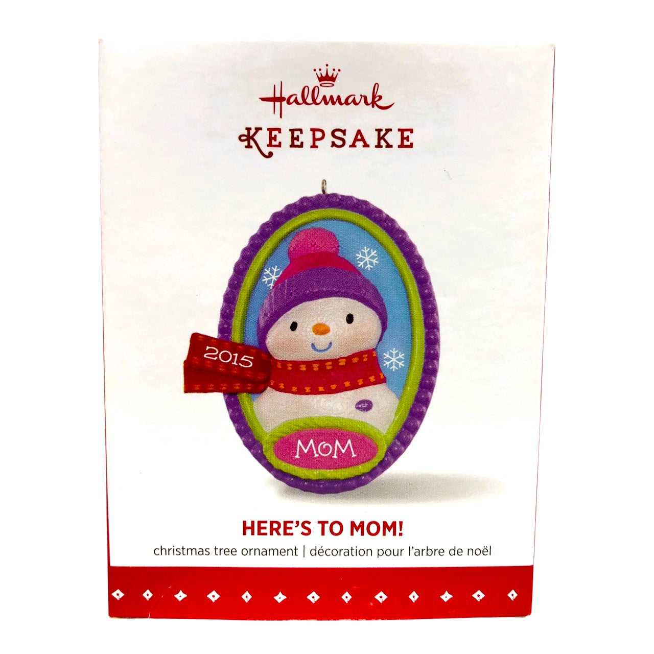 4998 - Set of 4 Sweet Snowman Family Hallmark Keepsake Ornaments with Cool Son and Sweet Daughter |Pod 1-70|