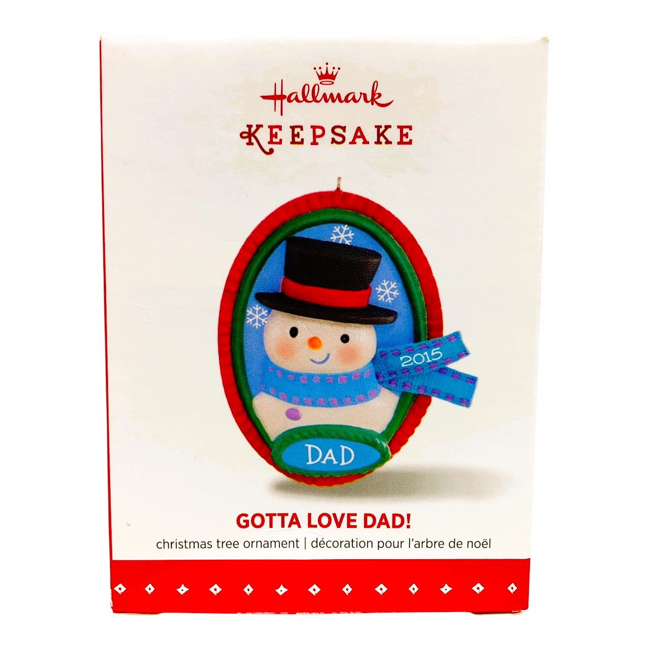 4998 - Set of 4 Sweet Snowman Family Hallmark Keepsake Ornaments with Cool Son and Sweet Daughter |Pod 1-70|