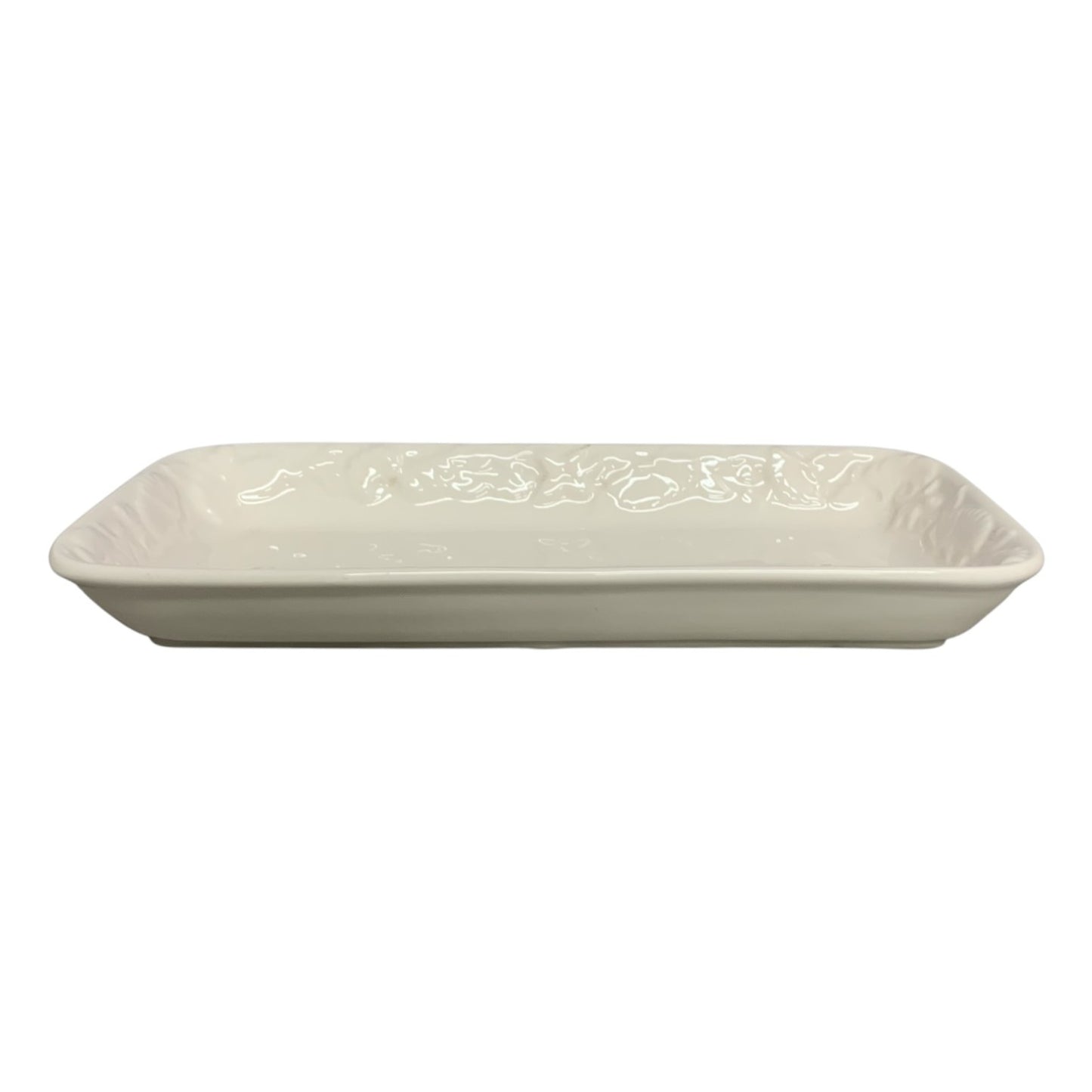 5103 - 10" White Ceramic Sea Shell Dish |9-20|