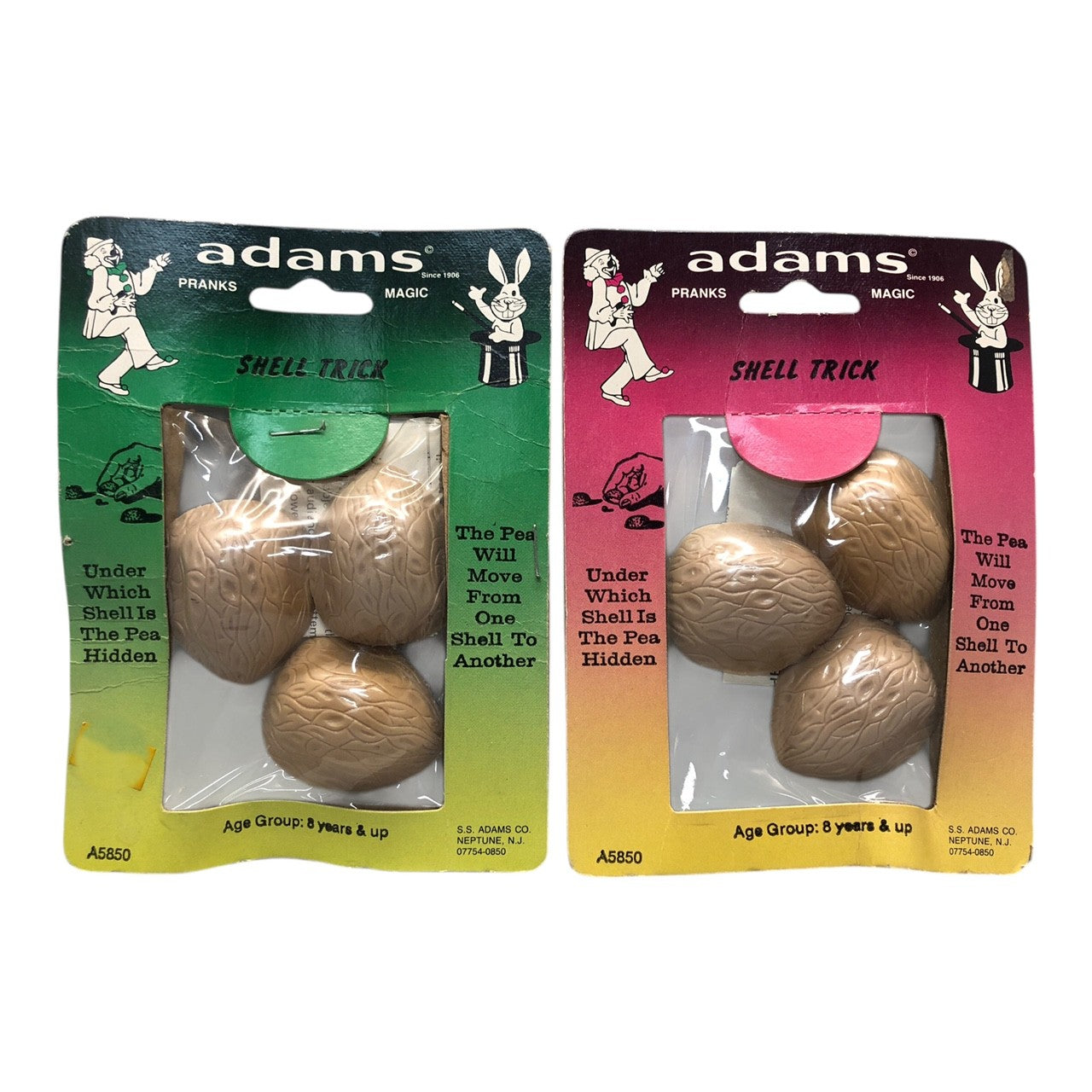 5324 - Set of 2 Adams Magic Shell Trick |R-57|
