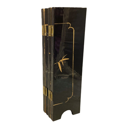 6028 - 14-Inch 4-Pc Peacock Folding Screen |8-11|