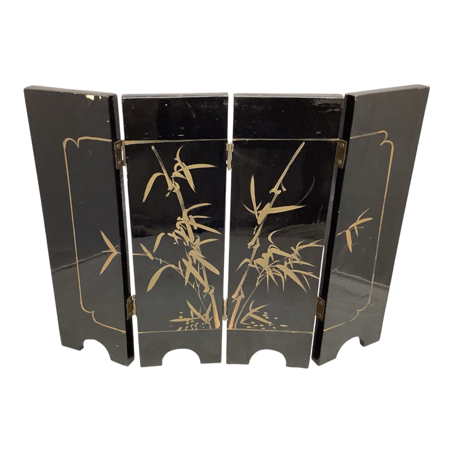 6028 - 14-Inch 4-Pc Peacock Folding Screen |8-11|